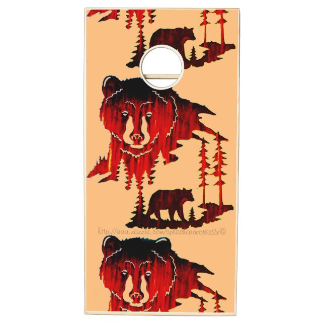 Wild Side Cornhole Set (Left)