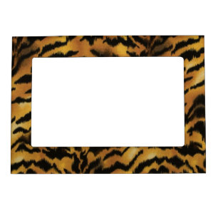 Wild Side Tiger Print Magnetic Frame