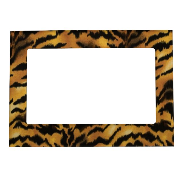 Wild Side Tiger Print Magnetic Frame (Front)