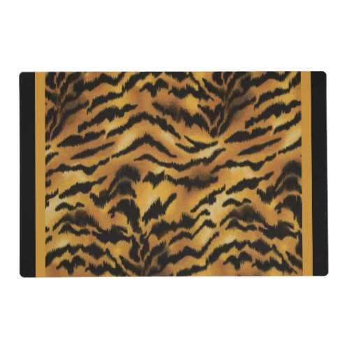 Wild Side Tiger Print Placemat
