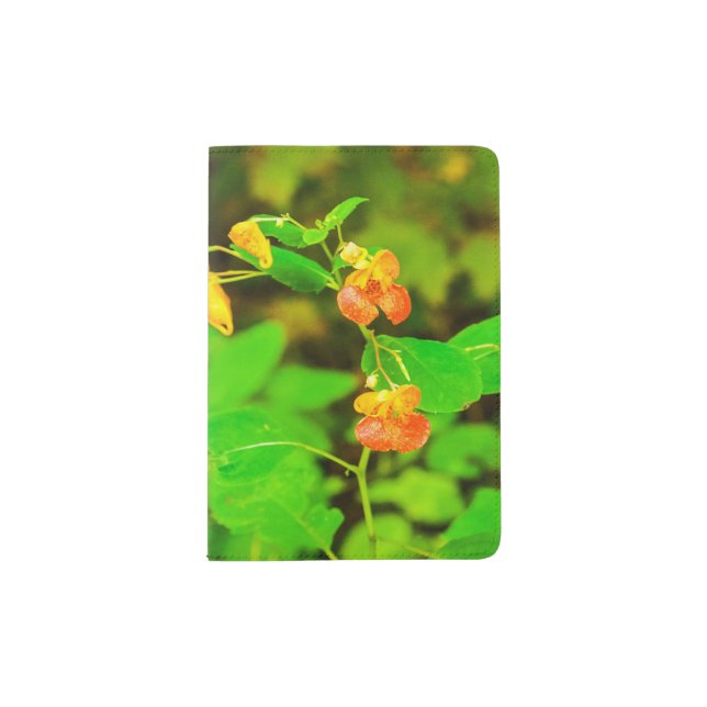 Wild Snapdragons Passport Holder (Front)