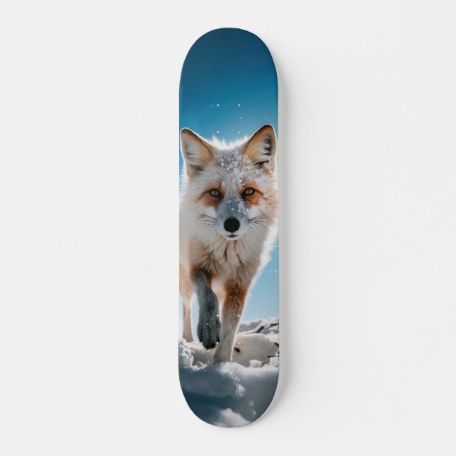 Wild Snow Zorro Skateboard (Front)