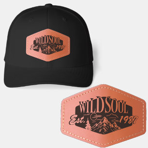 Wild Soul Origins - Peaks  Leather Patch Hat