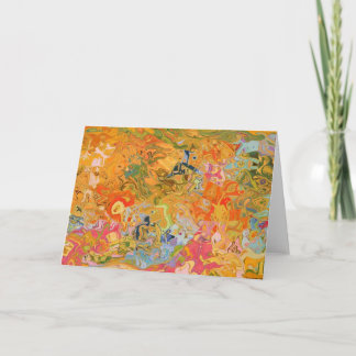 Wild Soul Tapestry Greeting Card