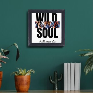Wild Soul Tiger Poster | NUVEX