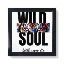 Wild Soul Tiger Poster | NUVEX