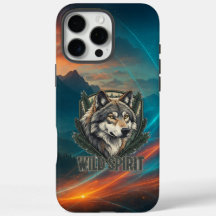 Wild Spirit iPhone Case – Free Spirit Wolf Art