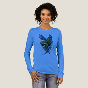 Wild Spirit Macaw Long Sleeve Shirt