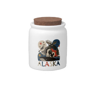 Wild Spirit of Alaska Candy Jar