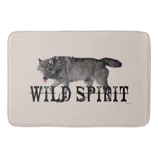 "Wild Spirit" Sand Bath Mat (Front)