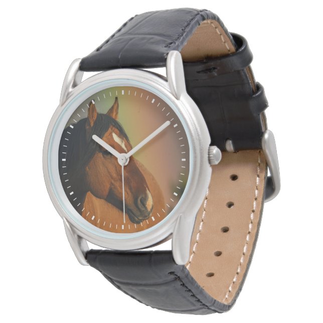 Wild Stallion, Golden Light and Rainbow Watch (Angled)