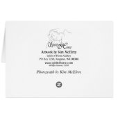 Wild Stallion Rolling Card (Back Horizontal)