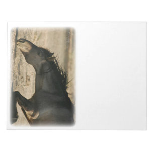 Wild Stallion Rolling Notepad
