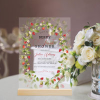 WILD STRAW BERRY SWEET BABY SHOWER
