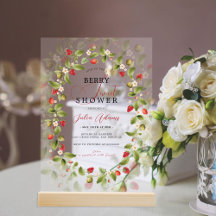 WILD STRAW BERRY SWEET BABY SHOWER