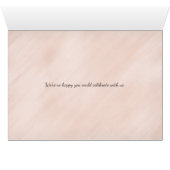 Wild strawberries in a meadow blush pink country (Inside Horizontal (Bottom))