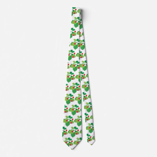 Wild Strawberries Neck Tie (Front)