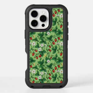 Wild strawberries red/yellow/green/ iPhone 16 pro max case