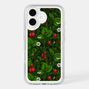 Wild strawberries iPhone 16 case