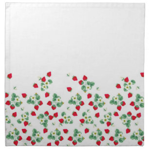 Wild Strawberry Cloth Napkins (set of 4) dinner 20