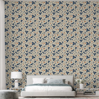 Wild Strawberry Ledger Vintage Botanicals Peel and Wallpaper