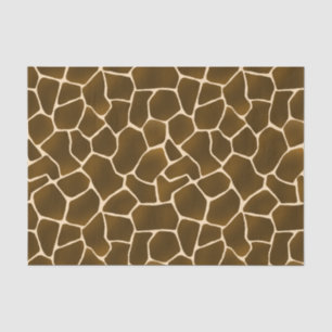 Wild Style Safari Giraffe Spots Animal Skin Print Tissue Paper