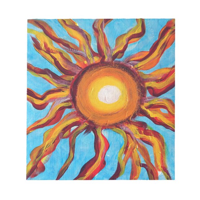 Wild Sun Notepad (Front)