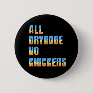 Wild swimming no knickers sea swimmer button