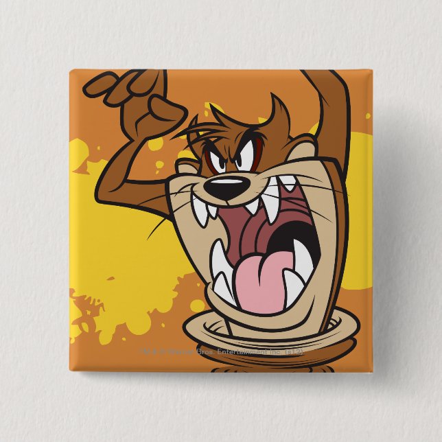 Wild TAZ™ Pinback Button (Front)