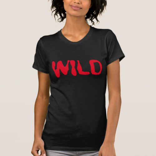 wild thang wild child summer beach t_shirt design