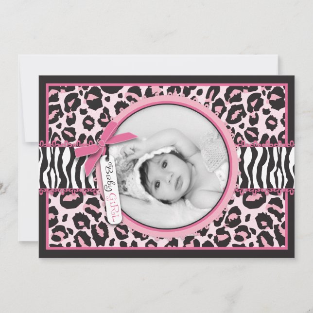 Wild Thing Announcement Card (Front)