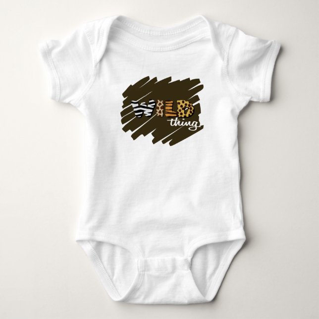 Wild Thing Baby Bodysuit (Front)