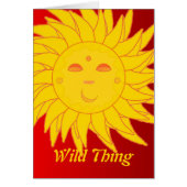 Wild Thing Card (Front)