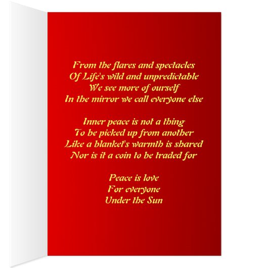 Wild Thing Card (Inside (Right))