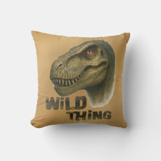 Wild Thing -design by Maaya_Prints, Outdoor Pillow