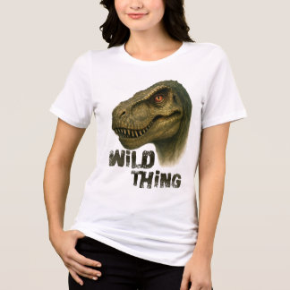 Wild Thing -design by Maaya_Prints, Women's Tri-Blend Shirt