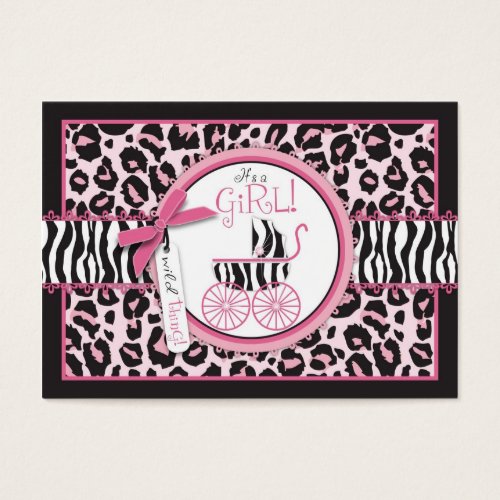 Wild Thing Gift Tag Business Card Templates