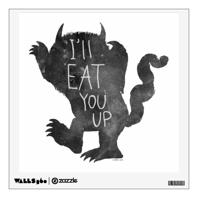 Wild Thing | I'll Eat You Up Wall Decal (Front)