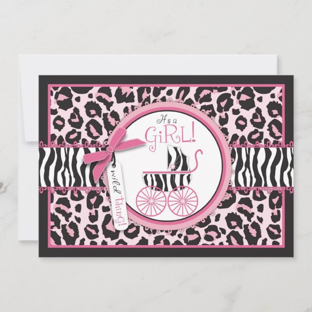 Wild Thing Invitation Card B (Front)