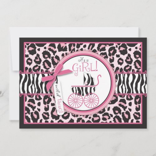 Wild Thing Invitation Card B