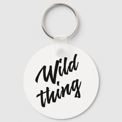 WILD THING keyring