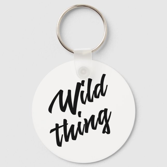 WILD THING keyring (Front)