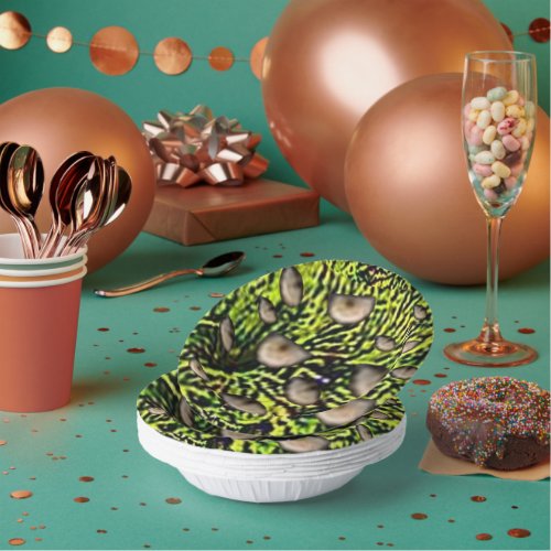  Wild Thing many eyes paper bowls