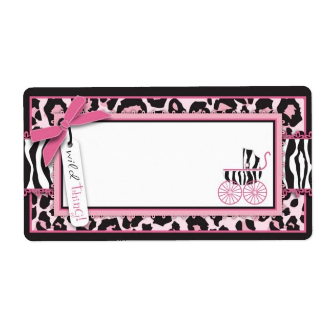 Wild Thing Name Tag (Front)