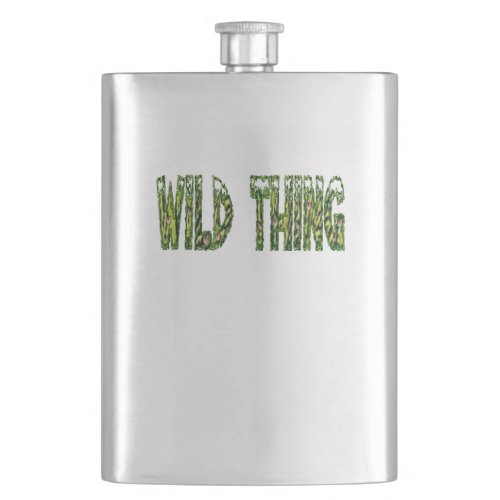 Wild Thing stainless steel flask