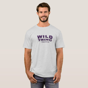 Wild Thing t-shirt with opossum and logo