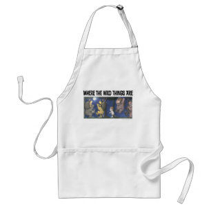 Wild Things and Max Dancing in Moonlight Adult Apron