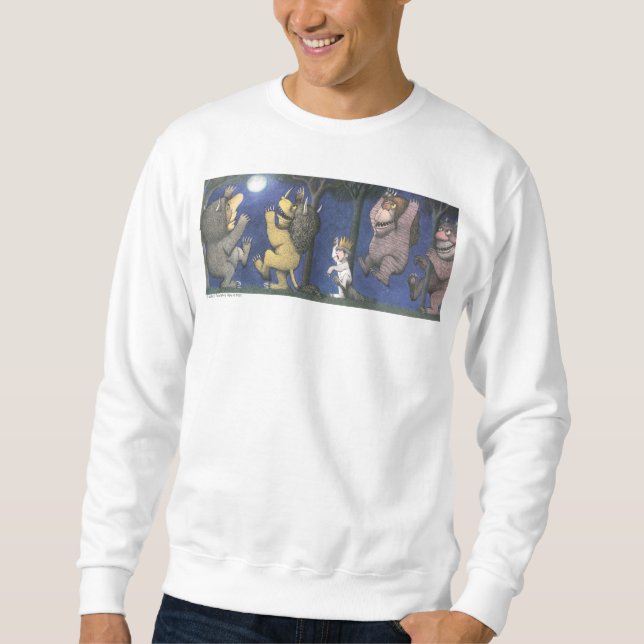 Wild Things and Max Dancing in Moonlight Sweatshirt (Front)