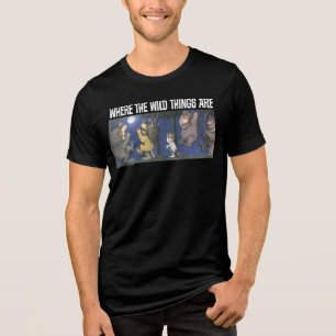 Wild Things and Max Dancing in Moonlight Tri-Blend Shirt