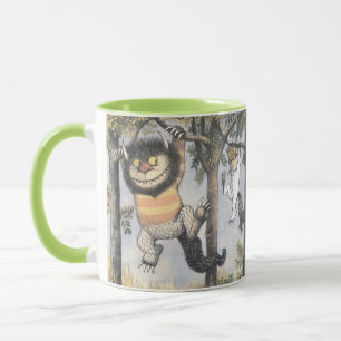 Wild Things and Max Swinging From Trees Mug